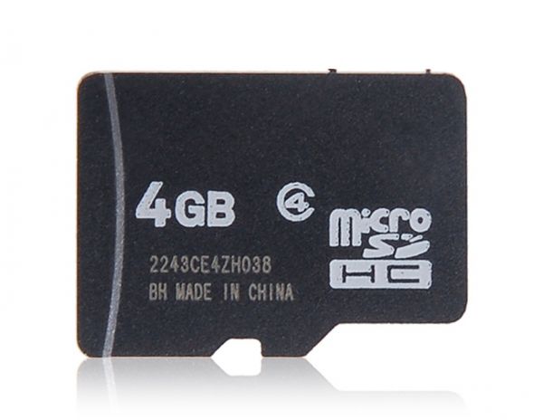 Micro SD Card 4 GB Classe 4 TF