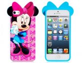 3D Mouse TPU borracha protetora para iPhone 5