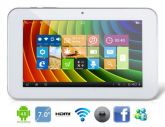 Tablet PC com Wi-Fi, 3G externo Android 4.0.4  (8GB)