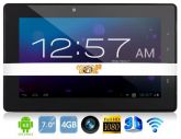 Tablet PC com Wi-Fi, HDMI Android 4.0.3 TCC8923 1.0GHz 4GB